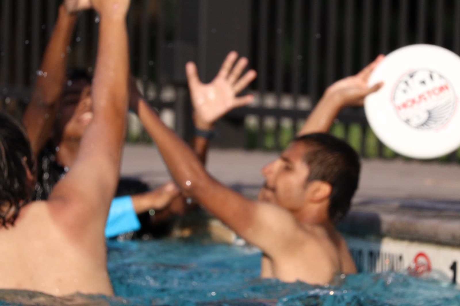 Blurred Frisbee